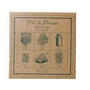 New Pre de Provence Guest Soaps Vegetable Set of 9 Soaps of 25 g each France